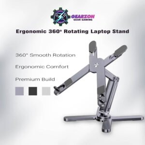 Home ergonomic 360° rotating laptop stand