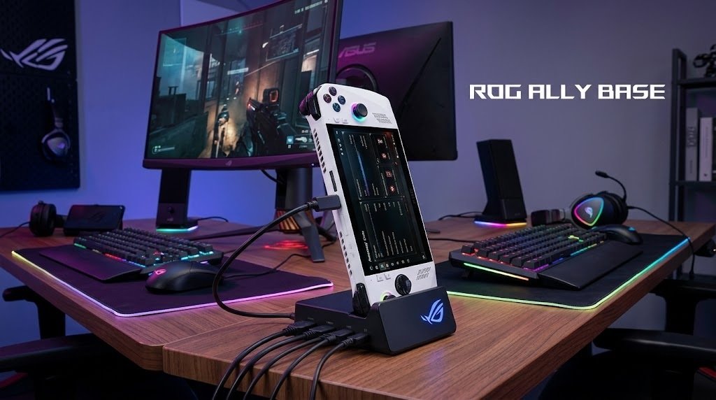 Base white ASUS ROG Ally budget handheld gaming PC