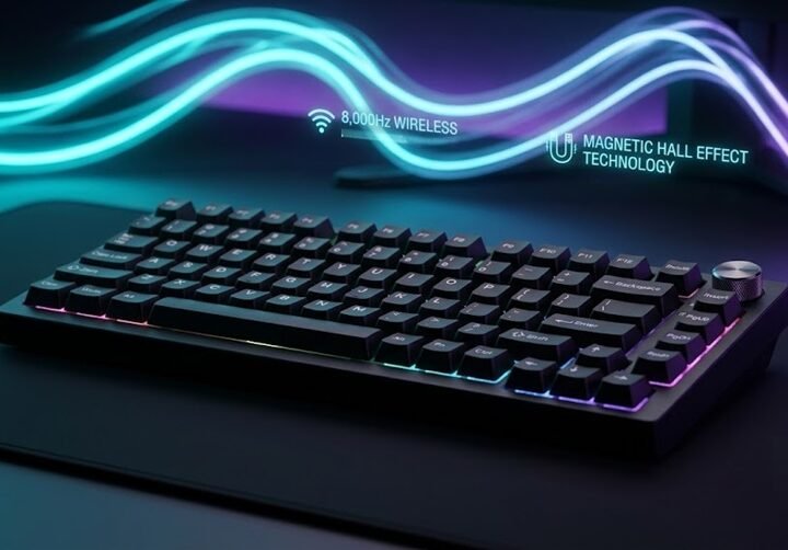 YUNZII RT75 PRO Wireless Hall Effect Gaming Keyboard