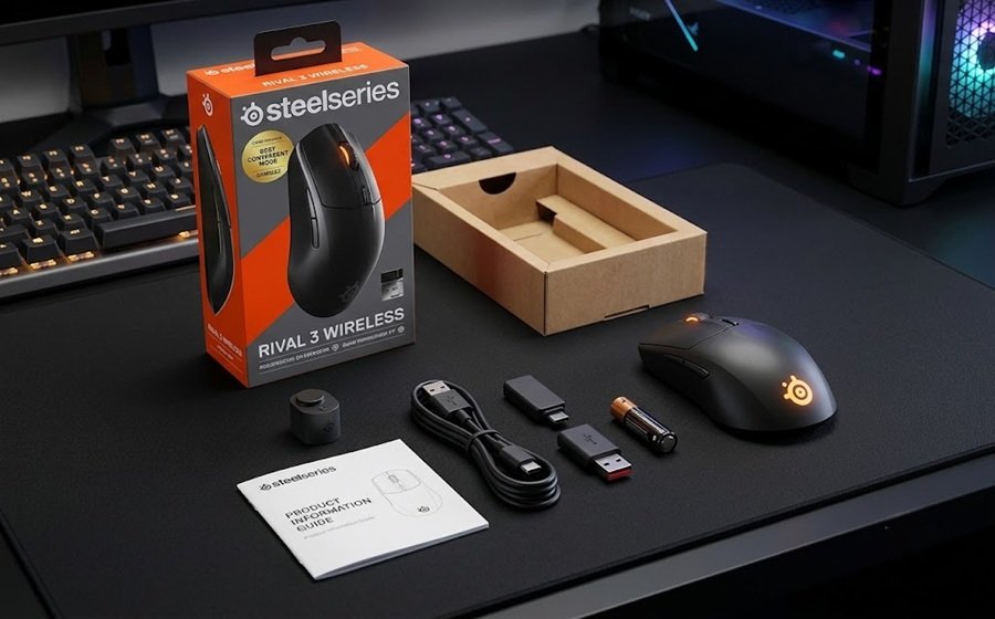SteelSeries Rival Ergonomic Wireless Gaming Mouse