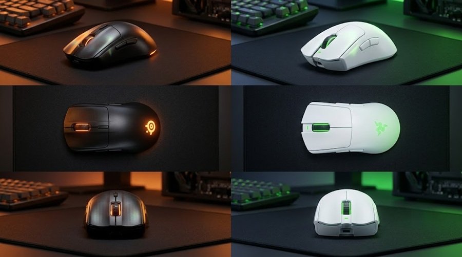 SteelSeries Rival and Sensei vs Razer DeathAdder V3 Pro and Viper V3 Pro